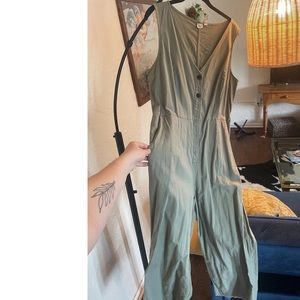 Gap Olive Green Jumpsuit